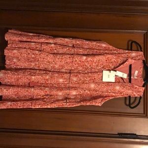 Anthropologie Pink Dress